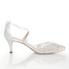 Frances Low Heel Crystal Wedding Shoes 1 1024x1024